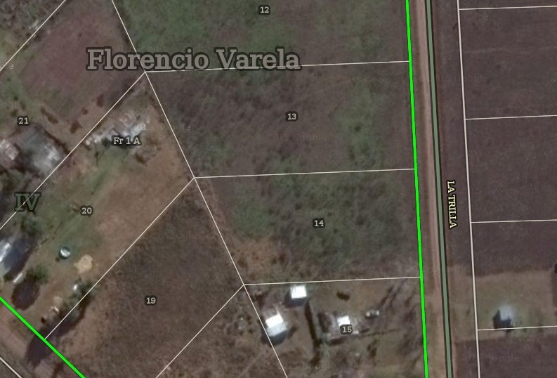 Quinta de 3.100 m2 y otra de 2.600 m2 en Ing. Allan, Fcio. Varela