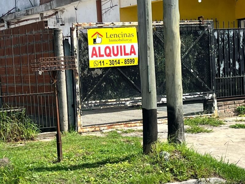 Departamento con patio en Berazategui